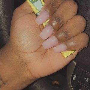 Pink gel/acrylic Set